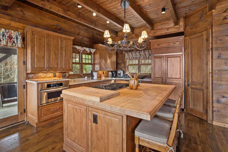 Main Level Kitchen with High End Appliances