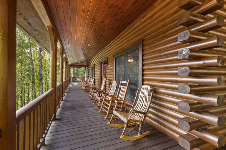 Wrap Around Deck with Seating