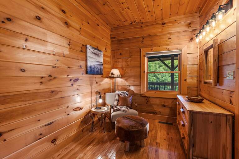 Cozy Sitting Area in the Master