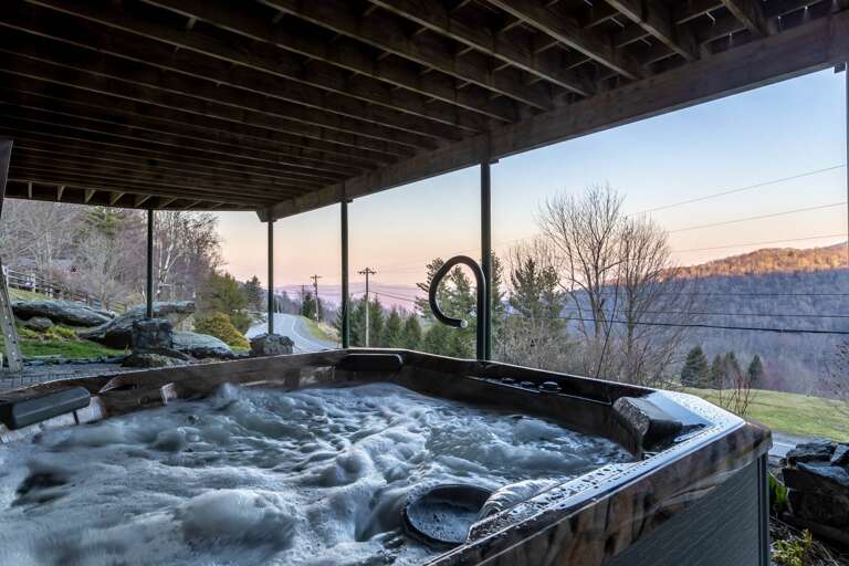 Hot Tub on the Lower Covered Patio