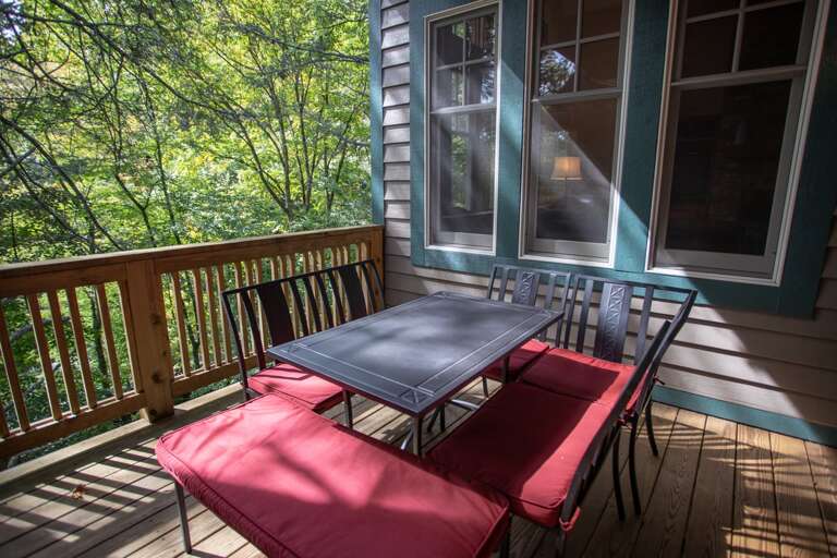 Outdoor Deck and Dining Area