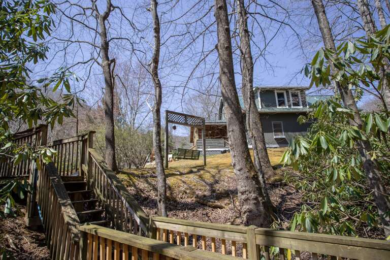 Looking Back at Main House from one of the many bridges and walking paths