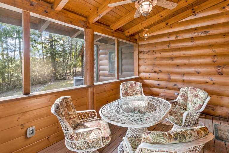 Outdoor Screened in Dining Porch
