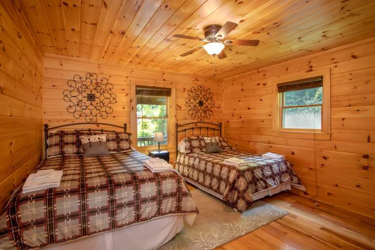 Main floor bedroom (queen and full) Main floor bedroom (queen and full)