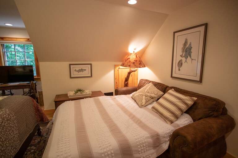 Sleeper Sofa in Upper Level King Bedroom Sitting Area!