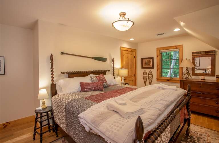 Upper Level King Bedroom with Walk-in Closet