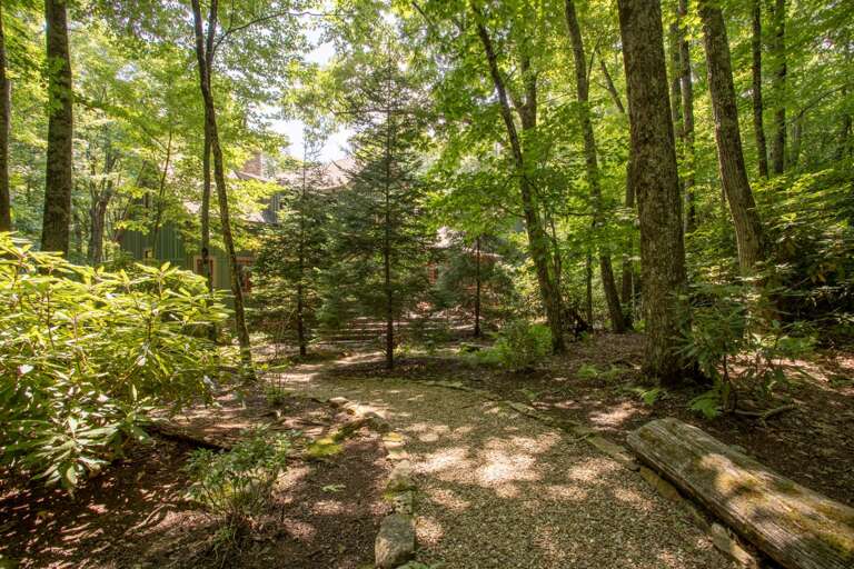 Walking Path in rear of property, which borders Parkway Conservancy Land!