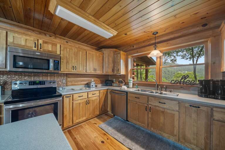 Spacious Kitchen with Stainless Appliances
