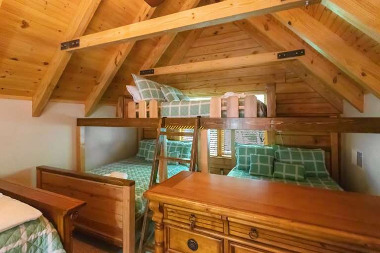 Custom Built Queen Bunks