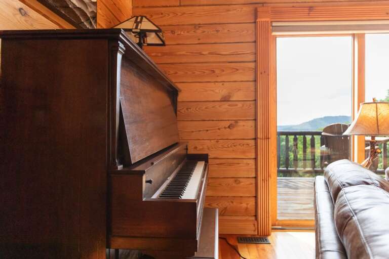 Piano in the Living Room