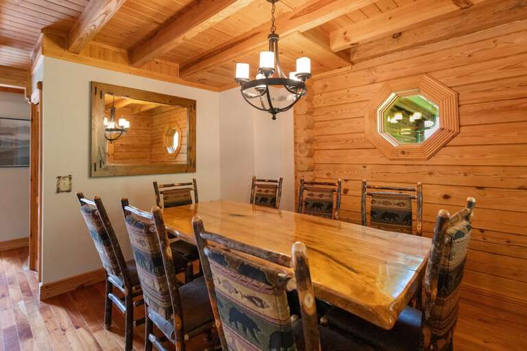 Seating for Eight at the Dining Table