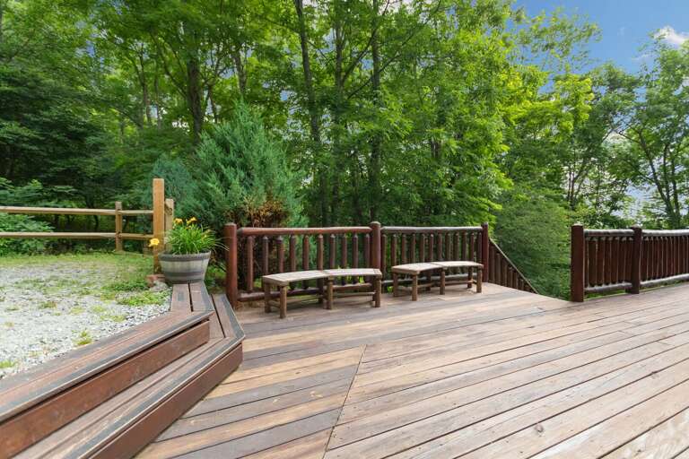 Spacious Decks to Enjoy the View