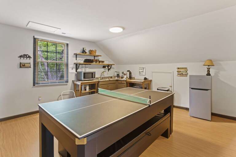 Convertible Game Table can be used for Ping Pong, Pool Table and Serves as Dining Table Convertible Game Table can be used for Ping Pong, Pool Table and Serves as Dining Table