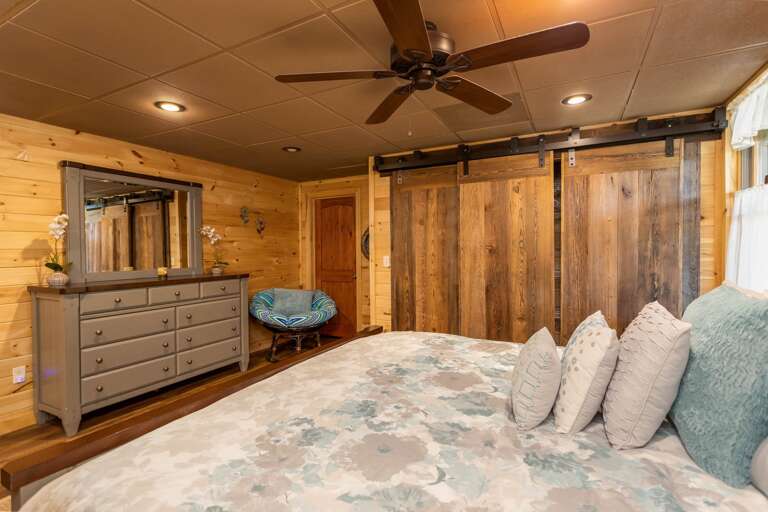 Lower Level Bedroom with a King Bed Lower Level Bedroom with a King Bed