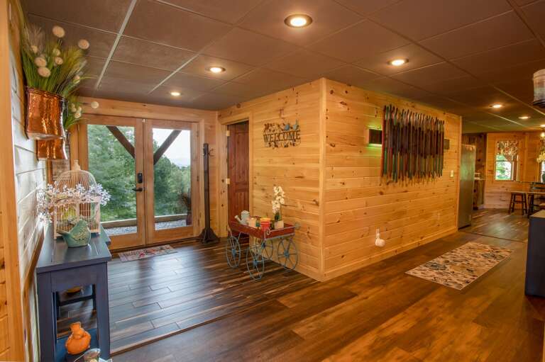 Lower Level Entrance to the Cabin Lower Level Entrance to the Cabin