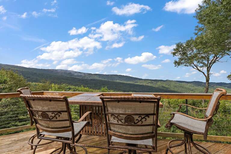 Bar Seating on the Deck
