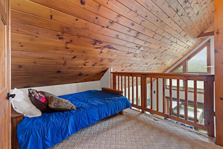 Twin Bed In the Loft