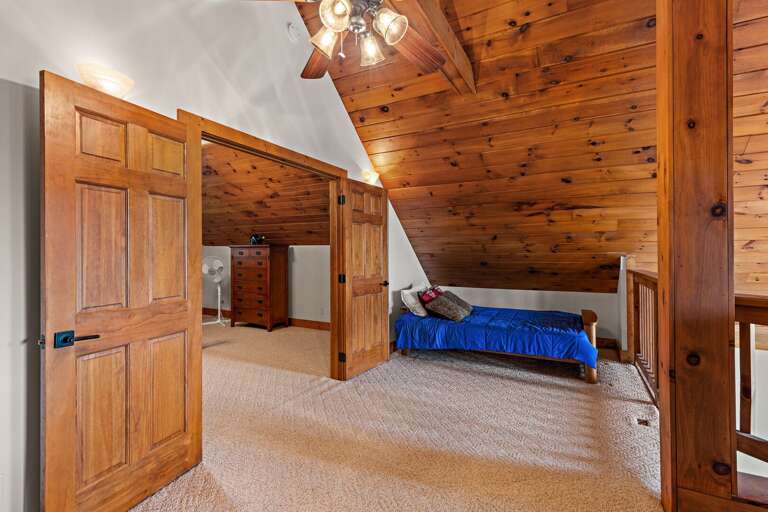 Twin Bed Sleeping Nook in the Loft