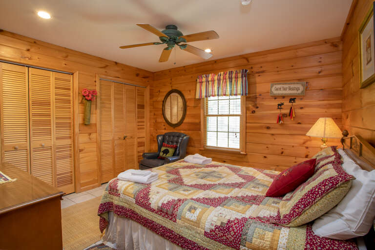 Queen Bedroom on Main Level