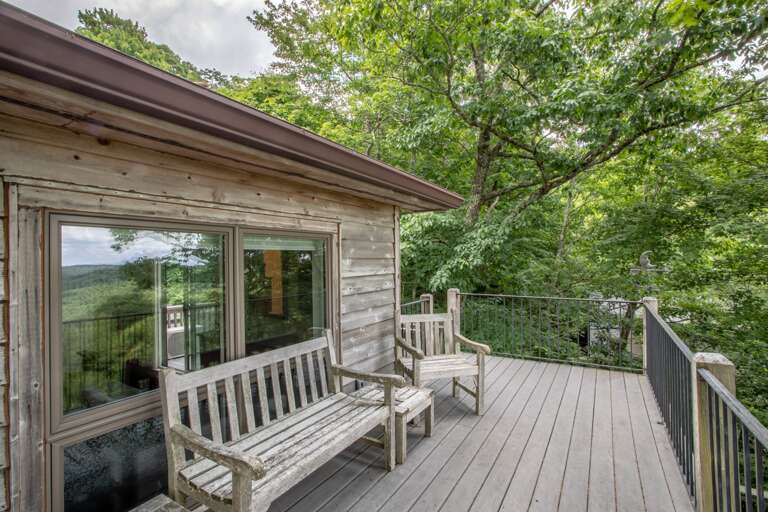 Rooftop Seating, with the Best Views in the House, on the Rooftop Master Suite Deck