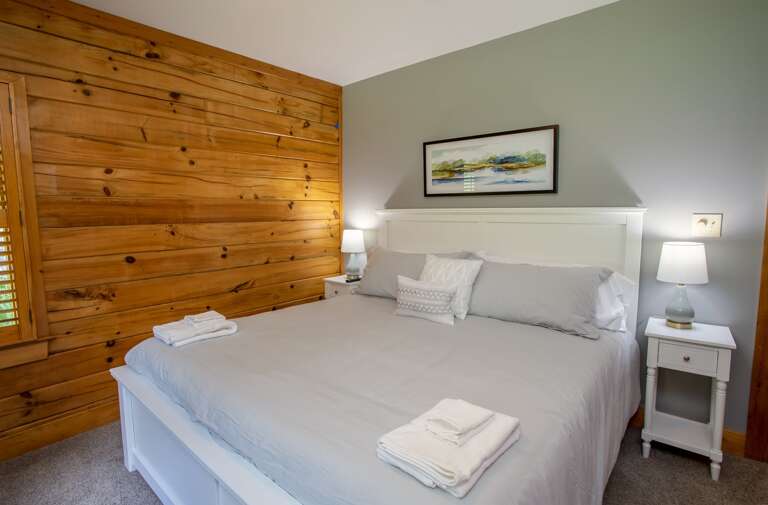 Second Main Level Bedroom with King Bed