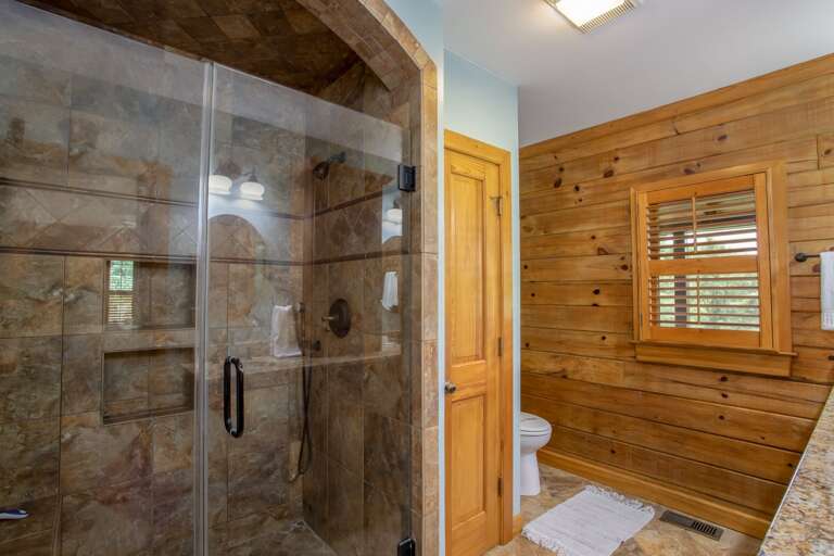Master Bathroom with Custom Tile Shower