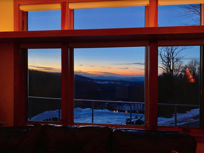 Sunset Views from the Living Room Sunset Views from the Living Room