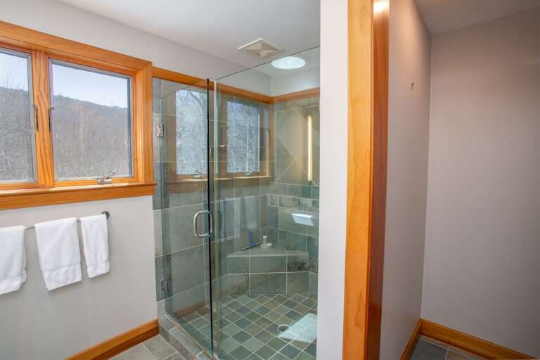 Unique and Colorful Shared Bath on Upper Floor Main Home Unique and Colorful Shared Bath on Upper Floor Main Home