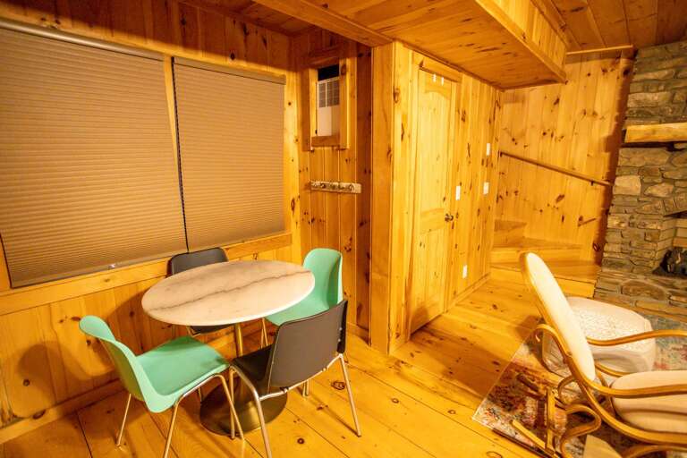 Fun Table and Chairs for Puzzles and Games in Lower Level Family Room Fun Table and Chairs for Puzzles and Games in Lower Level Family Room