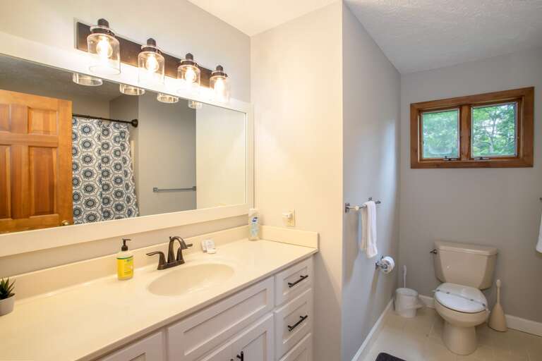 Main floor hallway bath