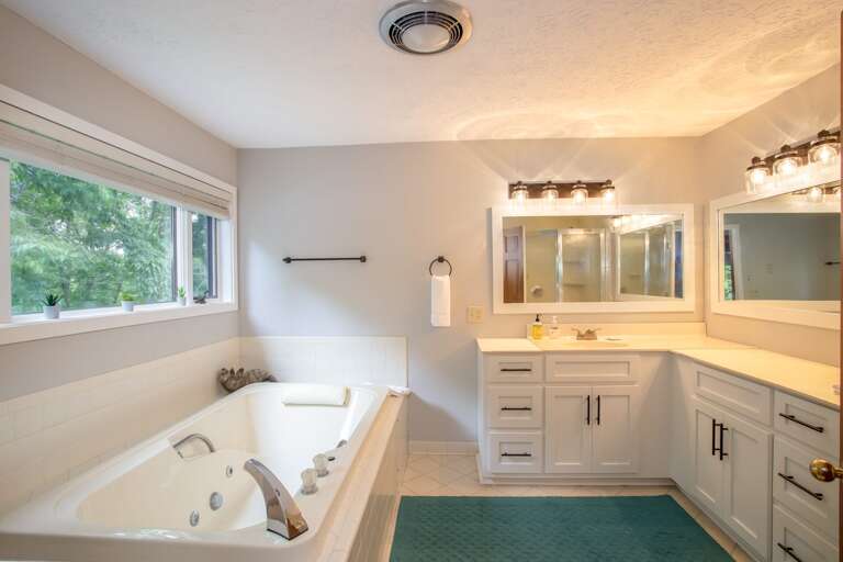 Master Bathroom. New Countertops added since this photo