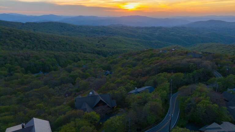 Captivating Blue Ridge Mountains Surrounding the Cabin