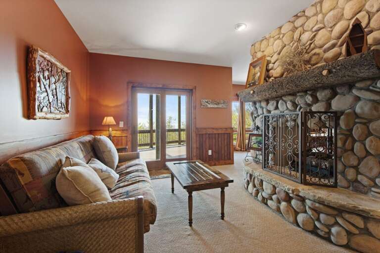 Lower Level has Plenty of Space and Sliding Glass Doors