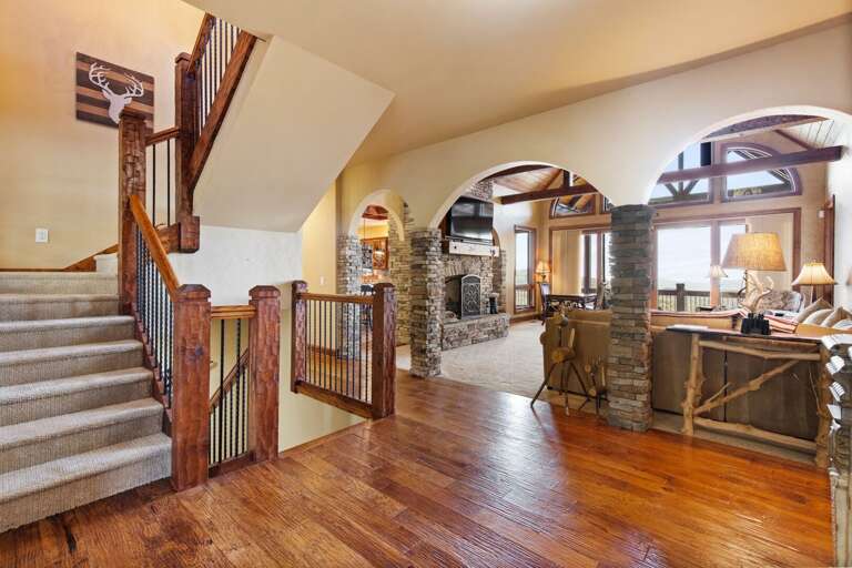 Stepping Inside Sunset Beech