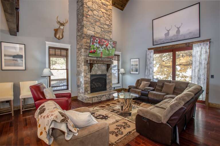 Comfortable seating in the living room Comfortable seating in the living room