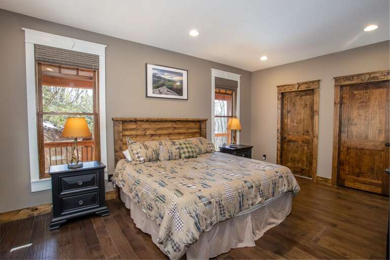 Master Suite with King bed on Main Floor