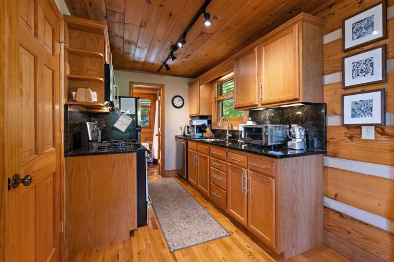 Kitchen with Laundry Closet