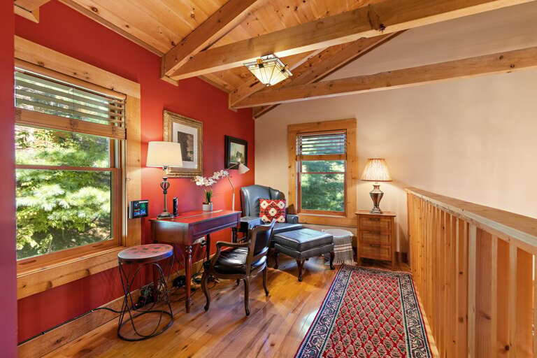 Loft with Reading Chair and Work Desk
