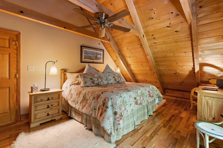 Master Bedroom Suite on Upper Level with Private Master Bathroom