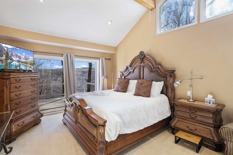 King Suite with TV and Views