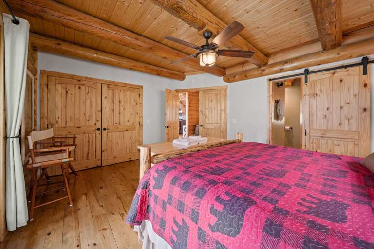 Master Bedroom with King Bed and Private Bathroom