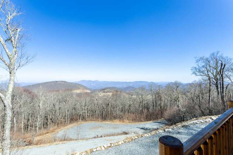 Sweeping View of Mountains and Sky