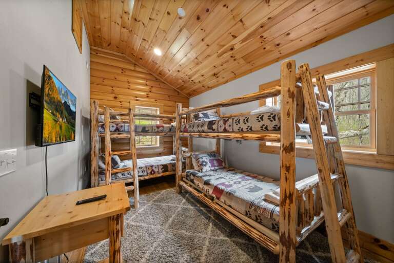 Upper Level Twin Bunk Room