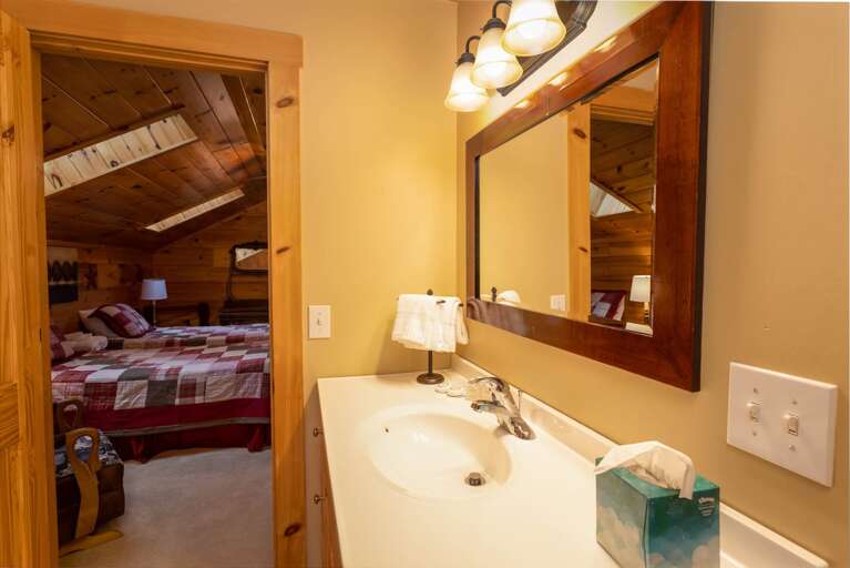 Jack and Jill Bathroom Upstairs Jack and Jill Bathroom Upstairs