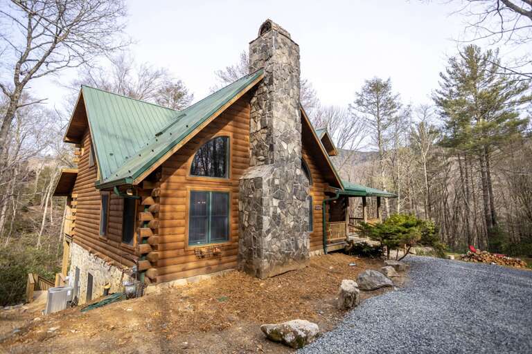 Upper Driveway Next to the Main Entrance