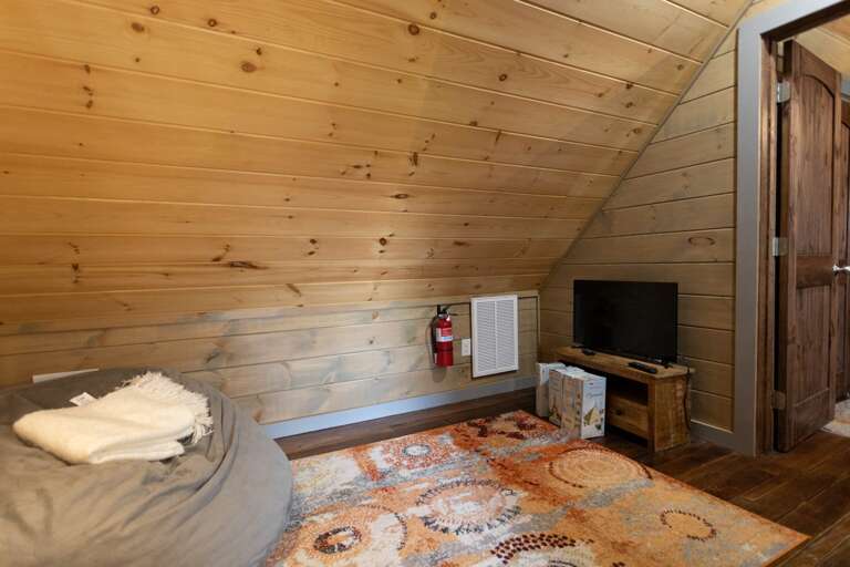 TV in the Loft Space