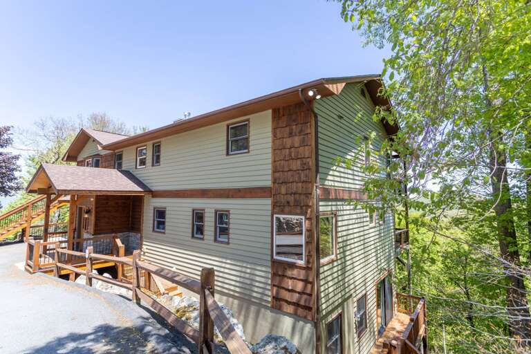 Main Covered Entry to the Middle Level Main Covered Entry to the Middle Level