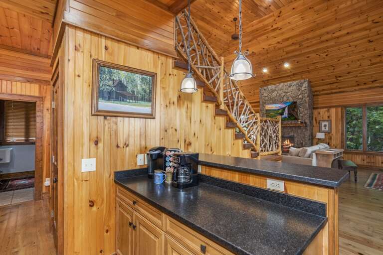 Coffee Bar in the Kitchen