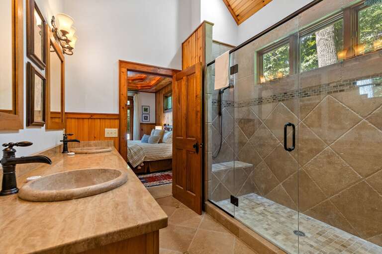 Main Floor King Suite Private Bathroom