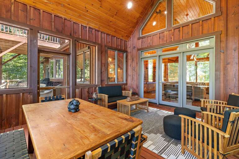 Sunroom Furniture and Access from Great Room or Deck